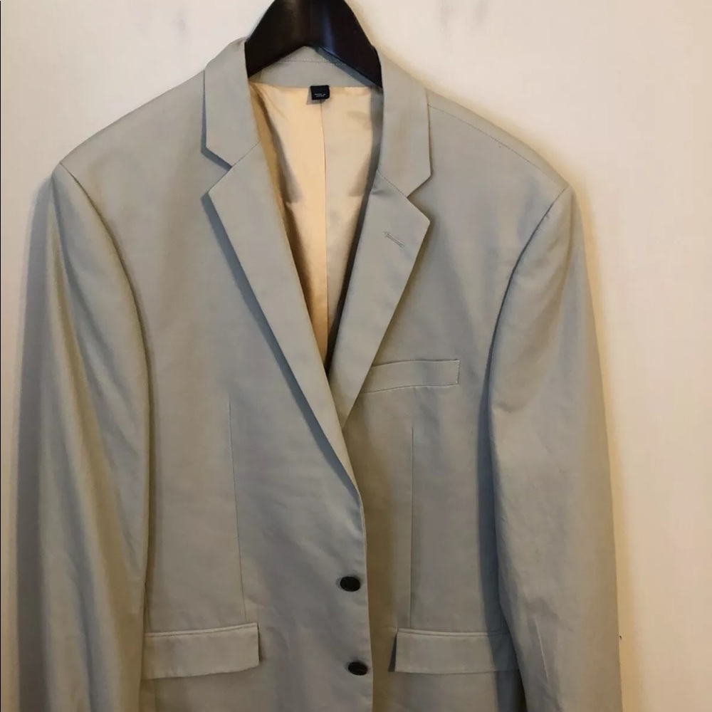 NWT mens J. Crew khaki jacket size 40L